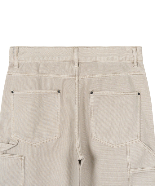 EXCONTAINER(エックスコンテナ)の「ダブルニーカーペンターダイングパンツ (GREIGE)(その他パンツ・メンズ・その他・MEDIUM/LARGE/X-LARGE/SMALL)」の11枚目の写真