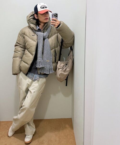EXCONTAINER(エックスコンテナ)の「ダブルニーカーペンターダイングパンツ (GREIGE)(その他パンツ・メンズ・その他・MEDIUM/LARGE/X-LARGE/SMALL)」の3枚目の写真