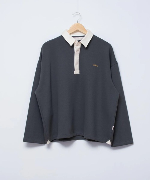 A blends(エイブレンズ)の「A blends ダンボールニットラガーシャツ(その他トップス・メンズ・ブラウン/グレー/アイボリー・LARGE/MEDIUM)」の2枚目の写真