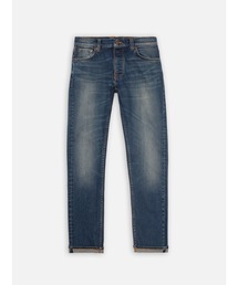 Nudie Jeans/ヌーディージーンズ Grim Tim / ストレートスリムフィットジーンズ / Ghost Selvage