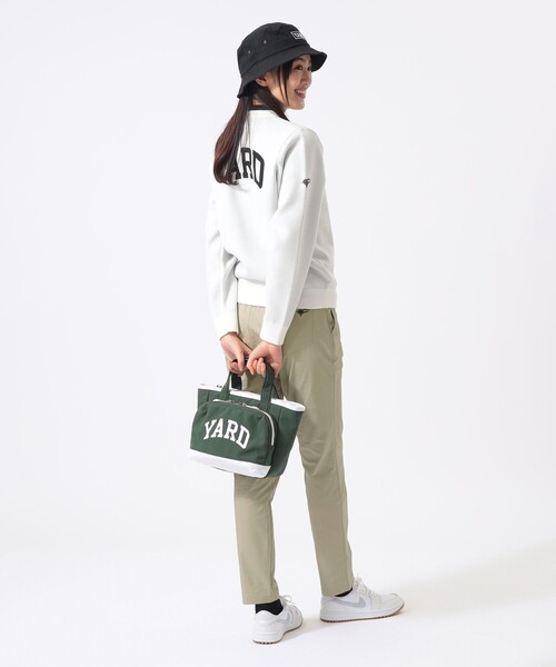 BEAMS GOLF(ビームスゴルフ)の「〈WOMEN〉ORANGE LABEL / YARD ジャカード ニット(ニット/セーター・レディース・ホワイト/グリーン・MEDIUM/LARGE)」の5枚目の写真