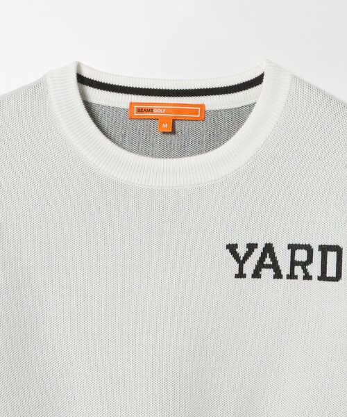 BEAMS GOLF(ビームスゴルフ)の「〈WOMEN〉ORANGE LABEL / YARD ジャカード ニット(ニット/セーター・レディース・ホワイト/グリーン・MEDIUM/LARGE)」の15枚目の写真