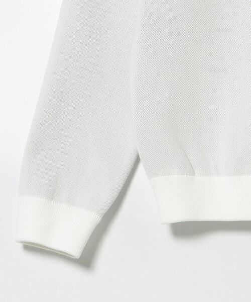 BEAMS GOLF(ビームスゴルフ)の「〈WOMEN〉ORANGE LABEL / YARD ジャカード ニット(ニット/セーター・レディース・ホワイト/グリーン・MEDIUM/LARGE)」の17枚目の写真