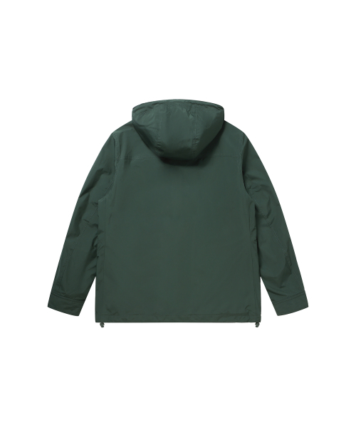 SOLEW(ソル)の「アノラックフードウィンドブレーカー_グリーン(ナイロンジャケット・メンズ・その他・SMALL/MEDIUM/LARGE/X-LARGE)」の2枚目の写真