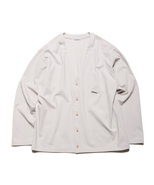 uniform experiment(ユニフォームエクスペリメント)の「JERSEY CARDIGAN(カーディガン/ボレロ・メンズ・ベージュ/ネイビー/ブラック・2/5/1/3/4)」の2枚目の写真
