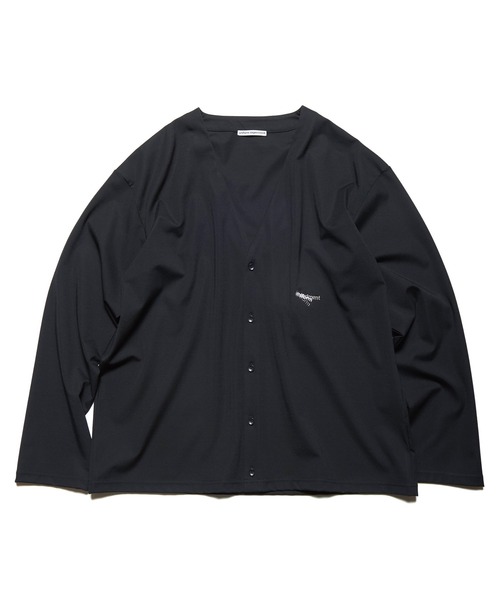 uniform experiment(ユニフォームエクスペリメント)の「JERSEY CARDIGAN(カーディガン/ボレロ・メンズ・ベージュ/ネイビー/ブラック・2/5/1/3/4)」の1枚目の写真