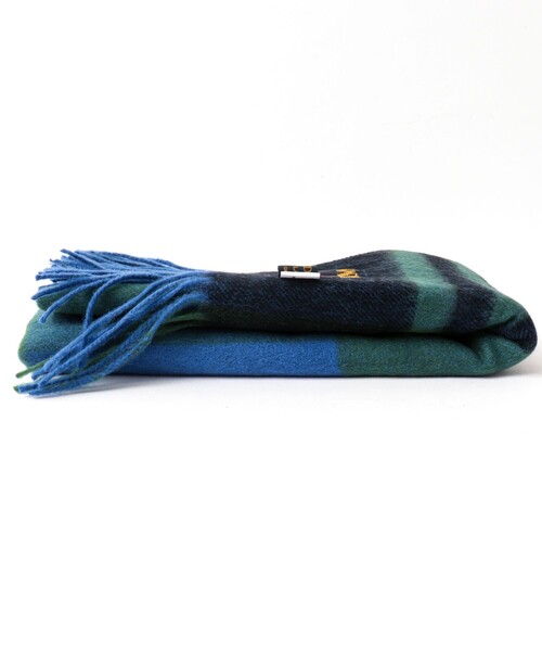 TWEED MILL（ツイードミル）の「【TWEEDMILL/ツイードミル】Lambswool Muffler Check 25（マフラー・メンズ・ブラウン系その他/レッド系その他/ブルー系その他/ブラック系その他/グリーン系その他/グレー系その他・FREE）」の17枚目の写真