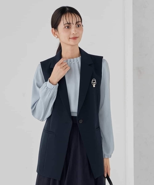 a.v.v（アーヴェヴェ）の「【洗える/ストレッチ/セットアップ対応