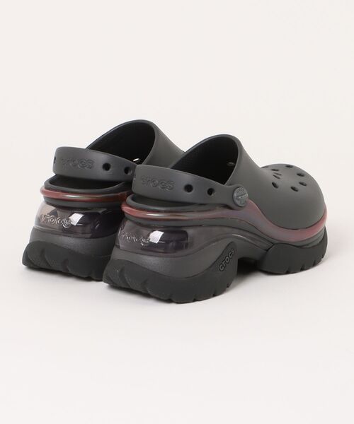 crocs（クロックス）の「クロックス　スーパーベイ　クロッグ / crocs Super Bae Clog（サンダル・レディース・チャコールグレー/アイボリー/ライトグレー・26cm/27cm/20cm/21cm/22cm/23cm/24cm/25cm）」の4枚目の写真