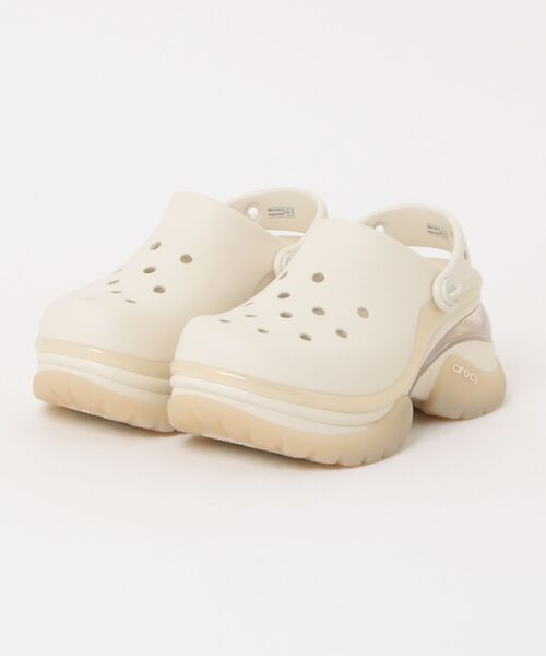 crocs(クロックス)の「クロックス スーパーベイ クロッグ / crocs Super Bae Clog(サンダル・レディース・チャコールグレー/アイボリー/ライトグレー/ライトブラウン・26cm/27cm/20cm/21cm/22cm/23cm/24cm/25cm)」の7枚目の写真