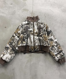 dollslutz（ドルズラッツ）の「【dollslutz】2way fake fur padded blouson / 【ﾄﾞﾙｽﾞﾗｯﾂ】2wayフェイクファー中綿ブルゾン（その他アウター）」