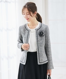 a.v.v（アーヴェヴェ）の「メッシュフラワーコサージュ（ブローチ/コサージュ）」