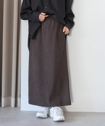 コーデュロイ裏ボンディングスカート