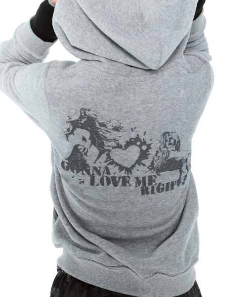 AAKAM（アーカム）の「Incision Terry Zip-Up Hoodie (Gray)（パーカー・レディース・その他・1/2）」の12枚目の写真