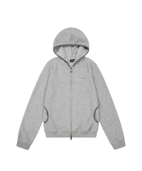 AAKAM（アーカム）の「Incision Terry Zip-Up Hoodie (Gray)（パーカー・レディース・その他・1/2）」の18枚目の写真