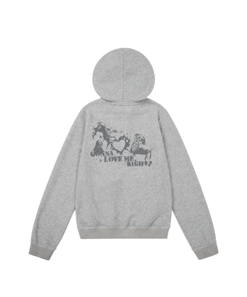 AAKAM（アーカム）の「Incision Terry Zip-Up Hoodie (Gray)（パーカー・レディース・その他・1/2）」の19枚目の写真