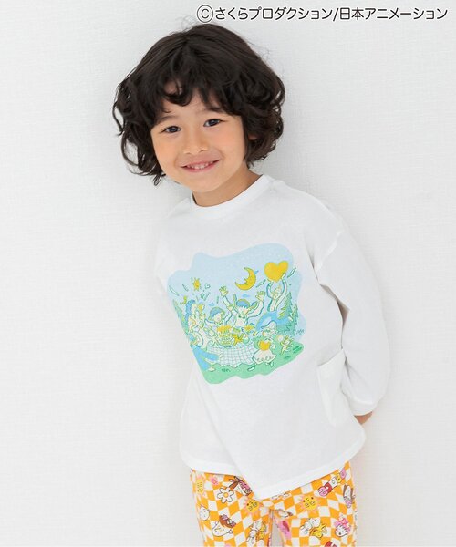 まるまる ちびまる子ちゃんコラボ どっちも正解DAISUKI ロンT（Tシャツ