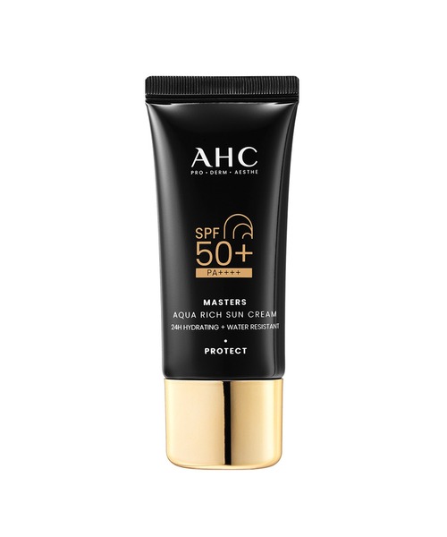 マスターズアクアリッチサンクリーム 30ml（日焼け止め/UVケア）｜AHC