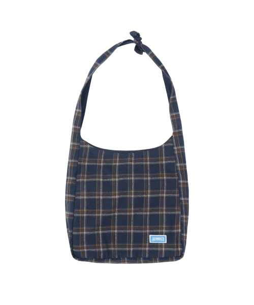 SUNNECT(ソネクト)の「Plaid Crossbody - Navy(メッセンジャーバッグ・レディース・その他・OS)」の1枚目の写真