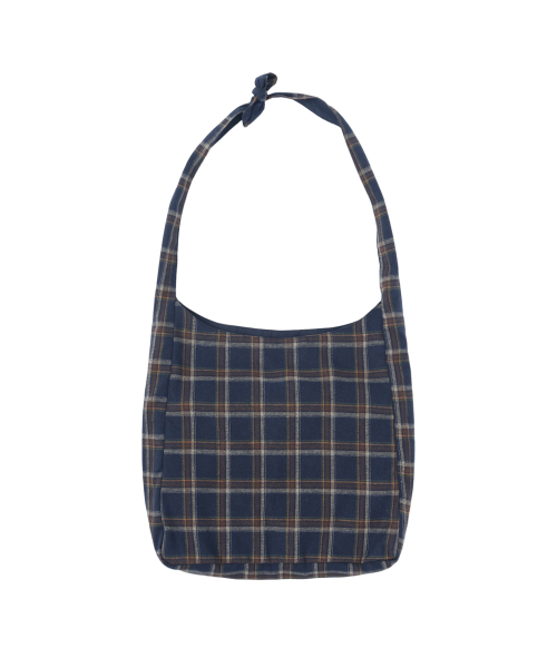 SUNNECT(ソネクト)の「Plaid Crossbody - Navy(メッセンジャーバッグ・レディース・その他・OS)」の2枚目の写真