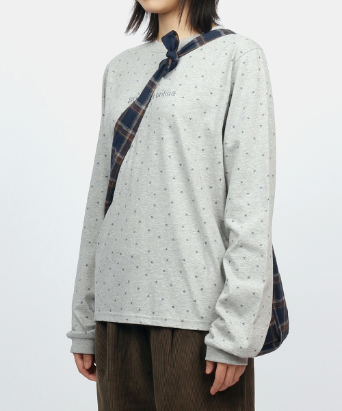 SUNNECT(ソネクト)の「Plaid Crossbody - Navy(メッセンジャーバッグ・レディース・その他・OS)」の6枚目の写真