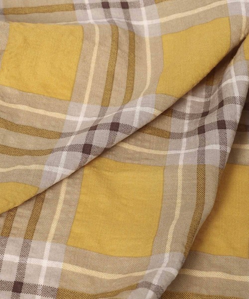 mysty woman（ミスティウーマン）の「コットンマルチスカーフ 622549（バンダナ/スカーフ・レディース・イエロー系その他/ホワイト系その他・FREE）」の11枚目の写真