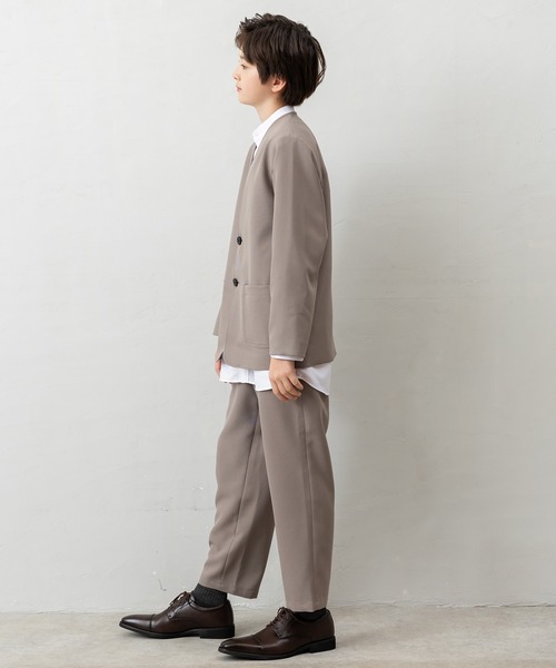 セール】【4点セットスーツ】ジャケット+パンツ+シャツ+蝶ネクタイ