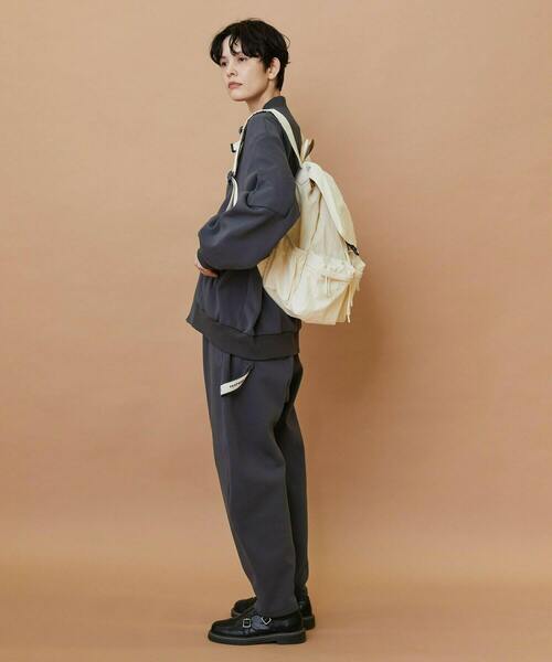 FRAPBOIS（フラボア）の「ダブルリュック（バックパック/リュック・レディース・オフホワイト/チャコールグレー・FREE）」の5枚目の写真