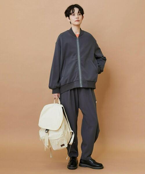 FRAPBOIS（フラボア）の「ダブルリュック（バックパック/リュック・レディース・オフホワイト/チャコールグレー・FREE）」の7枚目の写真