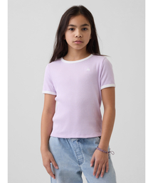 GAP（ギャップ）の「ブラナンベア リブ リンガーTシャツ (キッズ)（Tシャツ/カットソー）」
