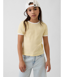 GAP（ギャップ）の「ブラナンベア リブ リンガーTシャツ (キッズ)（Tシャツ/カットソー）」