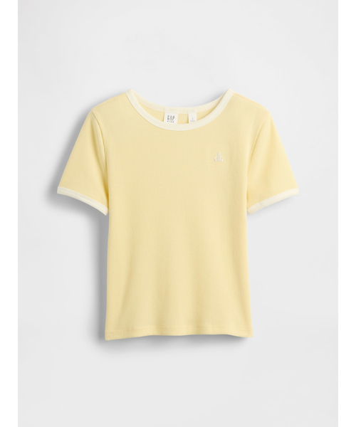 GAP(ギャップ)の「ブラナンベア リブ リンガーTシャツ (キッズ)(Tシャツ/カットソー・キッズ・イエロー/ブラック/ラベンダー・120cm/160cm/140cm/130cm/150cm)」の6枚目の写真