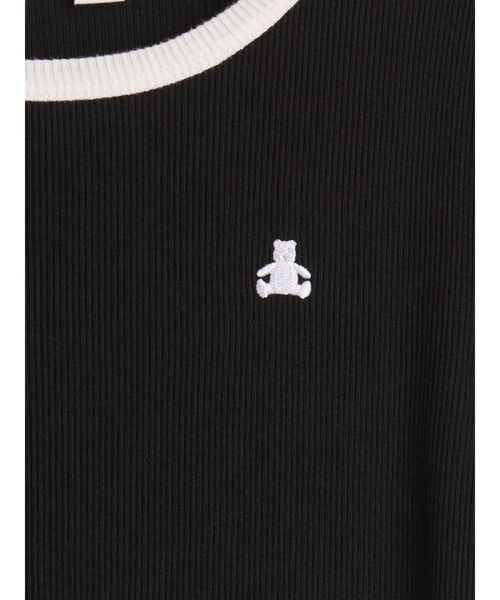 GAP(ギャップ)の「ブラナンベア リブ リンガーTシャツ (キッズ)(Tシャツ/カットソー・キッズ・イエロー/ブラック/ラベンダー・120cm/160cm/140cm/130cm/150cm)」の13枚目の写真