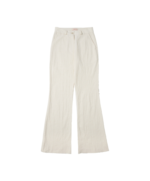 VANONE ATELIER(バノンアトリエ)の「P3249 スリムブーツカットパンツ_Cream(その他パンツ・レディース・その他・S/M)」の2枚目の写真
