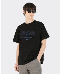 AOX（エーオーエックス）の「Ocean Metaverse Embroidery Short Sleeve T-shirts (Black)（Tシャツ/カットソー）」