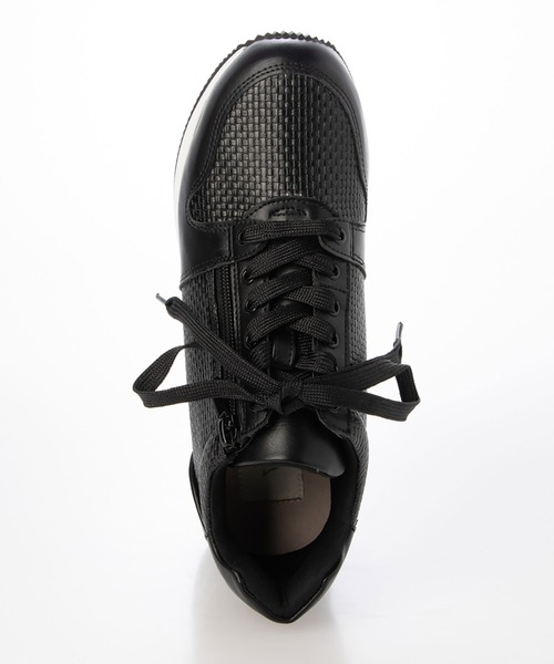 enchanted(エンチャンテッド)の「テクスチャーサイドジップウェッジスニーカー(スニーカー・レディース・ベージュ/ホワイト/グレイッシュベージュ/ブラック・LL/L/M/S)」の17枚目の写真