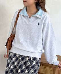 CPCM | 【U.S. POLO ASSN.】レイヤード裏毛プルオーバー(Tシャツ/カットソー)