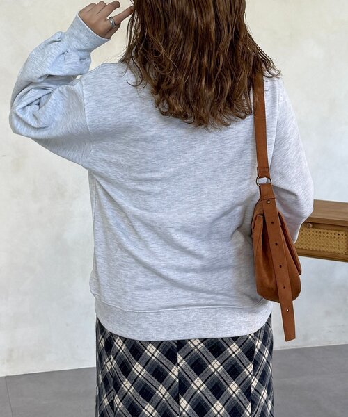 CPCM（シーピーシーエム）の「【U.S. POLO ASSN.】レイヤード裏毛プルオーバー（Tシャツ/カットソー・レディース・サックスブルー/ネイビー/グレー・FREE）」の11枚目の写真