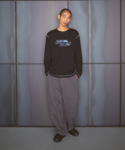 LMCの「DESTROYED STAMP LONG SLV TEE black（Tシャツ/カットソー・レディース・その他・S/M/L/XL）」の2枚目の写真