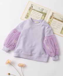panpantutu（パンパンチュチュ）の「お花とリボンのバルーンスリーブスウェット（スウェット）」