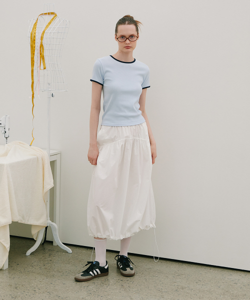 320SHOWROOM(320ショールーム)の「Shirring volume Stopper Skirt White(スカート・レディース・その他・ONE SIZE)」の3枚目の写真