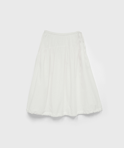 320SHOWROOM(320ショールーム)の「Shirring volume Stopper Skirt White(スカート・レディース・その他・ONE SIZE)」の5枚目の写真