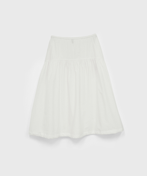 320SHOWROOM(320ショールーム)の「Shirring volume Stopper Skirt White(スカート・レディース・その他・ONE SIZE)」の6枚目の写真