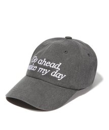 SUKU（スク）の「GO AHEAD BALL CAP-PIGMENT GRAY（キャップ）」