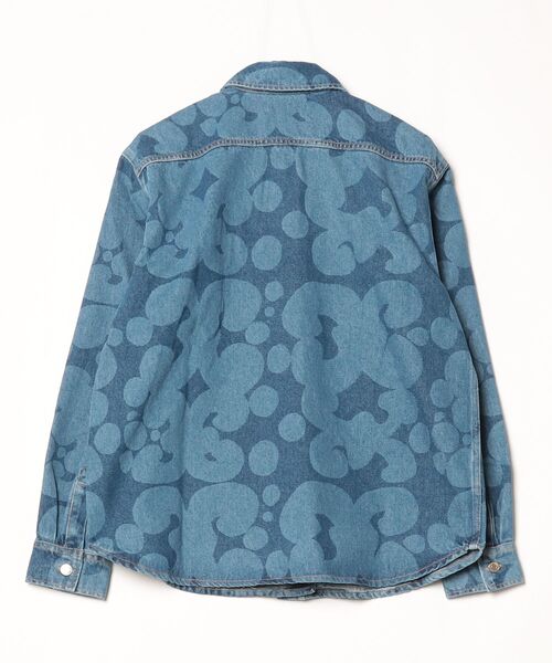 marimekko（マリメッコ）の「【Maridenim】 Vaihe Keidas / Shirt（シャツ/ブラウス・レディース・ネイビー・38/40/36/34）」の5枚目の写真