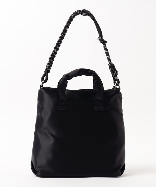 BEAMS HEART(ビームスハート)の「コード ヘルメットバッグ(トートバッグ・レディース・ブラック/オリーブ・ONE SIZE)」の7枚目の写真