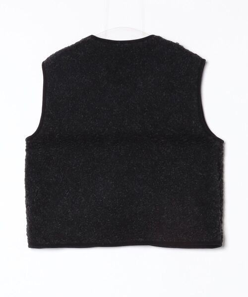 ABBEY MARKET(アビーマーケット)の「COLD BREAKER SHORT LENGTH VEST POS コールドブレイカー ショート丈ベスト(ベスト・レディース・チャコールグレー/ブラウン/シルバーグレー/ライトベージュ/ブラック・SMALL)」の18枚目の写真