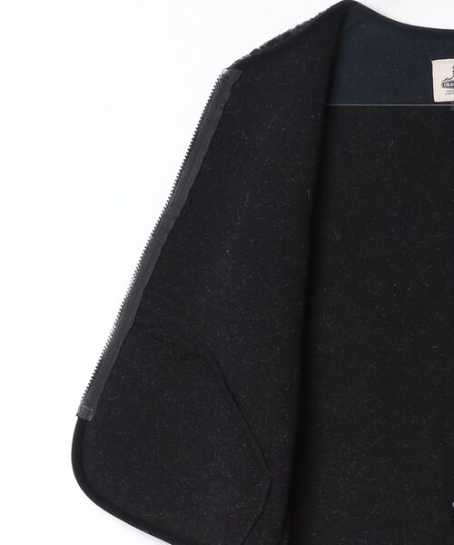 ABBEY MARKET(アビーマーケット)の「COLD BREAKER SHORT LENGTH VEST POS コールドブレイカー ショート丈ベスト(ベスト・レディース・チャコールグレー/ブラウン/シルバーグレー/ライトベージュ/ブラック・SMALL)」の19枚目の写真