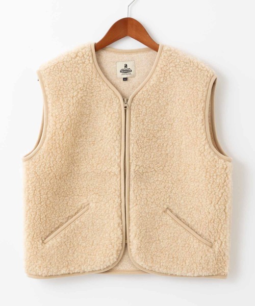 ABBEY MARKET(アビーマーケット)の「COLD BREAKER SHORT LENGTH VEST POS コールドブレイカー ショート丈ベスト(ベスト・レディース・チャコールグレー/ブラウン/シルバーグレー/ライトベージュ/ブラック・SMALL)」の8枚目の写真