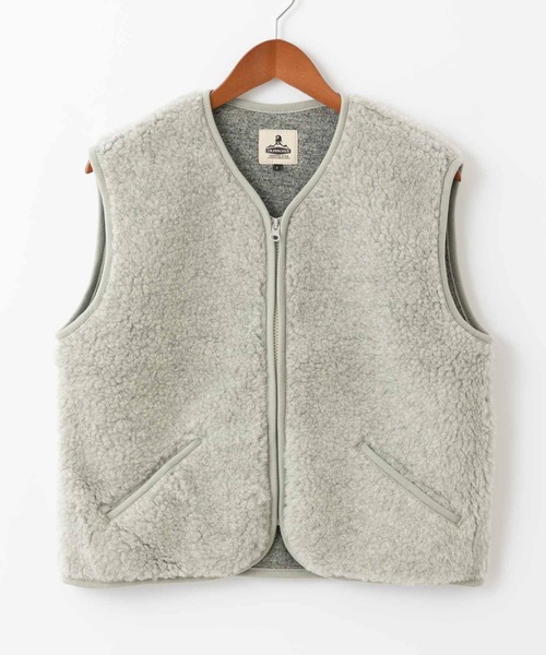 ABBEY MARKET(アビーマーケット)の「COLD BREAKER SHORT LENGTH VEST POS コールドブレイカー ショート丈ベスト(ベスト・レディース・チャコールグレー/ブラウン/シルバーグレー/ライトベージュ/ブラック・SMALL)」の15枚目の写真